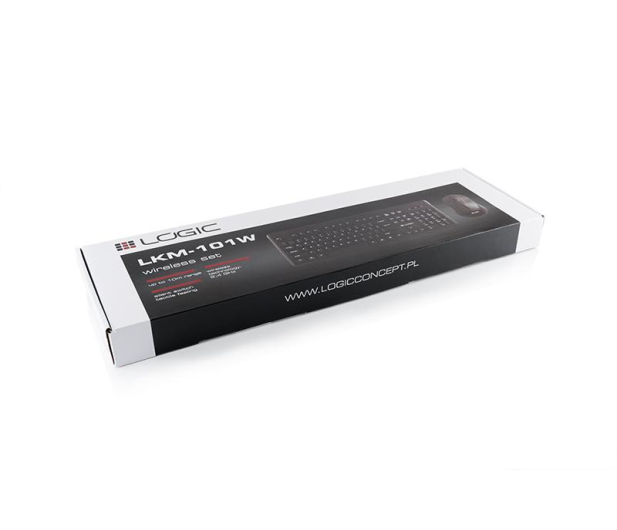 Logic Zestaw klawiatura+mysz LOGIC MK-LC-LKM-101W - 1394282 - zdjęcie 8